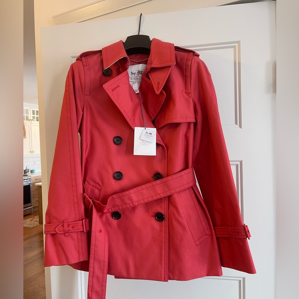 COACH trench coat
